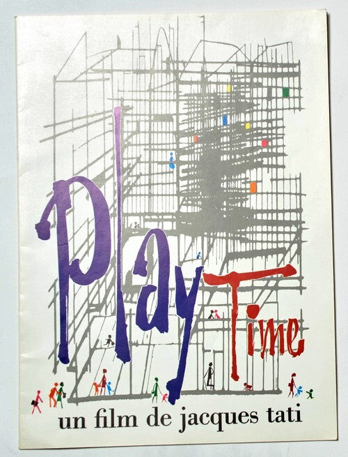 PlayTime — Dossier de presse original · Jacques Tati · Dessins de Cabu · Dargaud, 1967