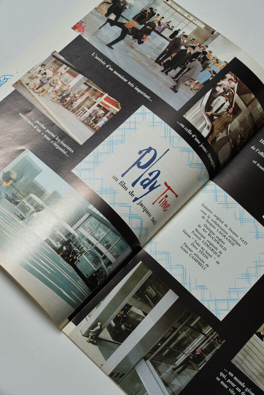 PlayTime — Dossier de presse original · Jacques Tati · Dessins de Cabu · Dargaud, 1967