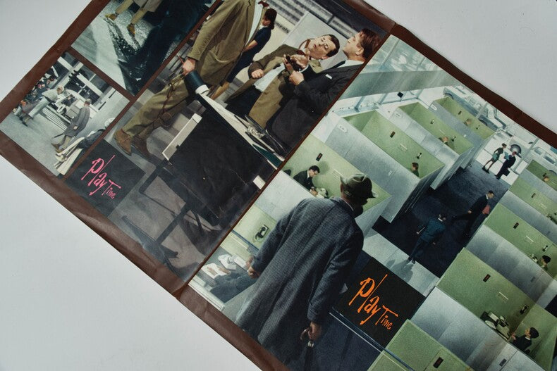 PlayTime — Dossier de presse dépliant original · Jacques Tati · Production Specta / Prodis, 1967