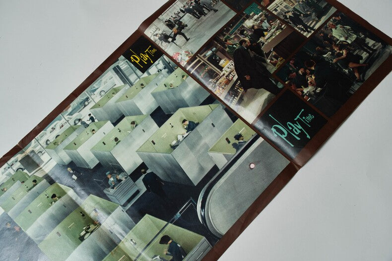 PlayTime — Dossier de presse dépliant original · Jacques Tati · Production Specta / Prodis, 1967