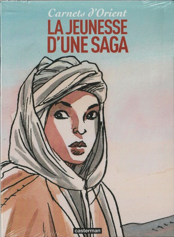 Carnets d'Orient : Irak — Jacques Ferrandez & Alain Dugrand · Dédicace & dessin original pleine page · Édition originale · Casterman, 2001