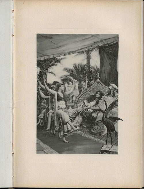 Le Miroir de l'Amour — Les Danses Voluptueuses · Scènes reconstituées par la Photographie · Édition photographique, c. 1890