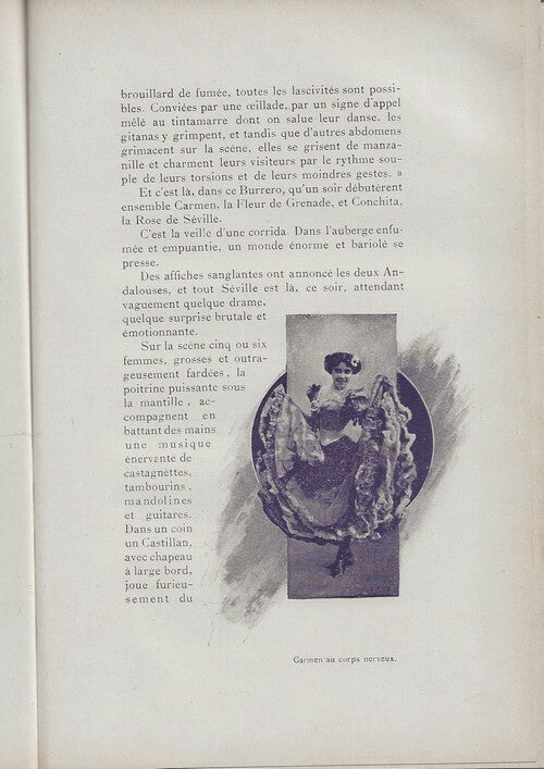 Le Miroir de l'Amour — Les Danses Voluptueuses · Scènes reconstituées par la Photographie · Édition photographique, c. 1890
