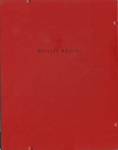 Morceaux Choisis — Bettina Rheims · Boîtier métal rouge · First Edition · Steidl, 2002