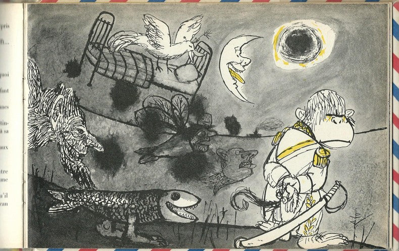 Lettres des Îles Baladar — Jacques Prévert · Illustrations d'André François · Édition originale · Gallimard, 1952