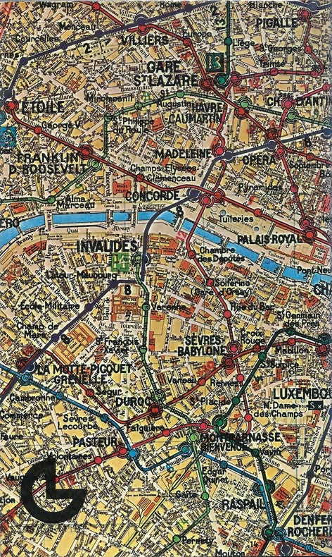 Œuvres Cinématographiques Complètes 1952-1978 — Guy Debord · Édition originale · Jaquette plan du métro parisien · Champ Libre, 1978