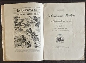 Un Caricaturiste Prophète — Albert Robida · Henri Beraldi · 42 compositions dont 7 hors texte · Dorbon-Ainé, 1916