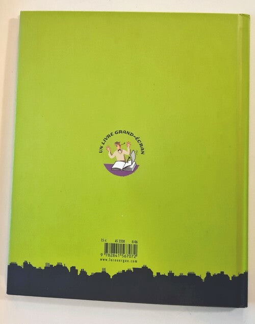 Le Jacquot de Monsieur Hulot — David Merveille · Dessin original pleine page signé · D'après Jacques Tati · Éditions du Rouergue, 2006