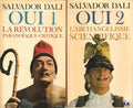 OUI 1 & OUI 2 — Salvador Dali · Édition établie par Robert Descharnes · Exemplaires de service de presse · Complet des 2 tomes · Gonthier/Denoël, 1979
