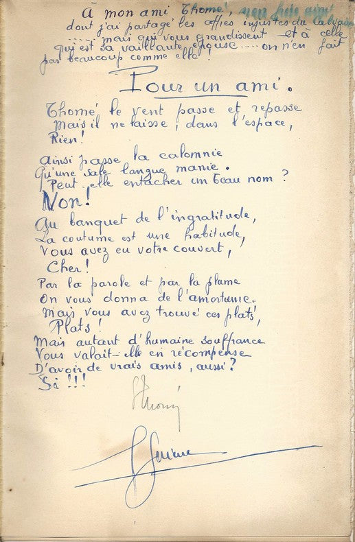 Pirouettes et Sarcasmes — Georges Guierre · N°13/100 sur pur fil Lafuma · Frontispice de Gus Bofa · Dédicace-poème inédit · Presses Modernes, 1939