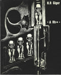 A Rh+ — H.R. Giger · Premier livre de l'artiste · Édition originale à tirage limité · Walter Zürcher Verlag, Zürich, 1971