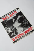 La Créature Invisible — Affichette originale d'exploitation · Michael Reeves · Boris Karloff · Grand Prix Trieste · Étoile Distribution, 1967