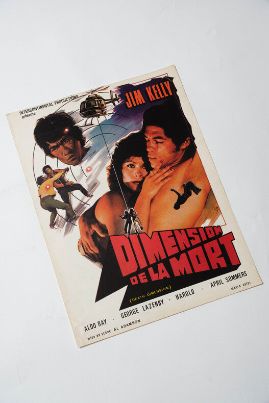 La Dimension de la Mort — Affichette originale d'exploitation · Al Adamson · Intercontinental Productions, 1978