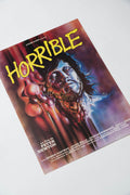 Horrible — Affichette originale d'exploitation · Joe D'Amato alias Peter Newton · André Koob, 1981