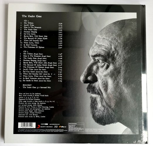 The Zealot Gene — Jethro Tull · Livre-Disque collector · CD + CD Bonus + Blu-Ray 5.1 · InsideOut / Sony Records, 2022