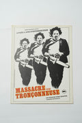 Massacre à la Tronçonneuse — Synopsis original de salle · Le Hollywood Boulevard · René Château · Tobe Hooper, 1982