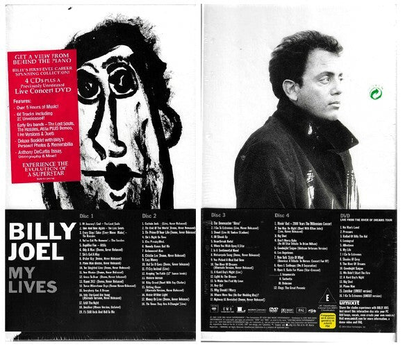 My Lives — Coffret Long Box 4 CD + DVD neuf scellé · Billy Joel · Premier pressage · 2005