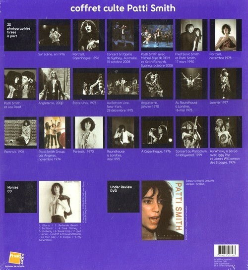 Horses — Coffret luxe édition limitée FNAC · Patti Smith · CD + DVD + 20 photographies · 2009