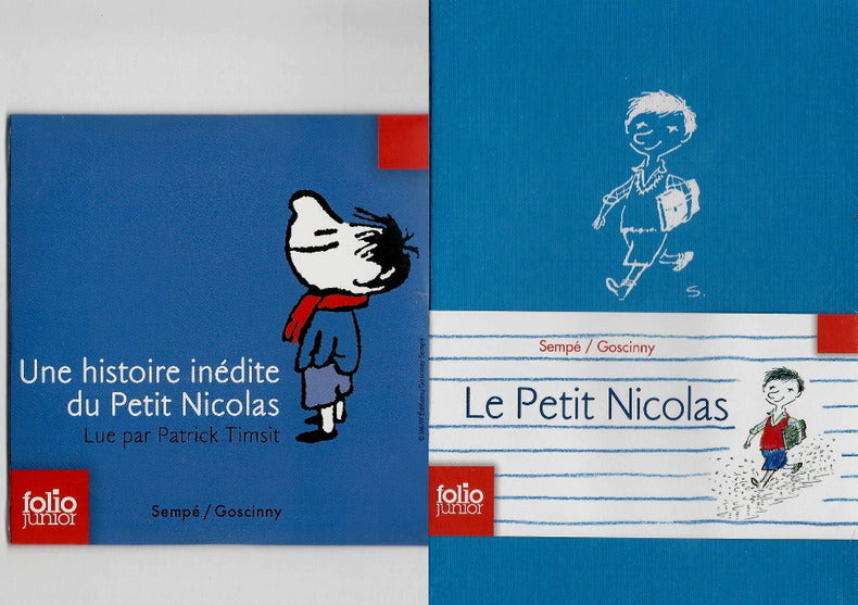 Le Petit Nicolas : La Maison de Geoffroy — Coffret livre + CD inédit lu par Patrick Timsit · Gallimard Jeunesse, 2010