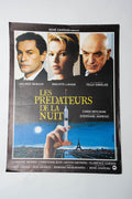 Les Prédateurs de la nuit — Affiche originale d'exploitation · Jess Franco · Helmut Berger · Brigitte Lahaie · 1988