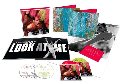 Never Boring — Freddie Mercury · Coffret collector édition limitée japonaise · 3 CD SHM + DVD + Blu-ray + Livret · Mercury Songs, 2019