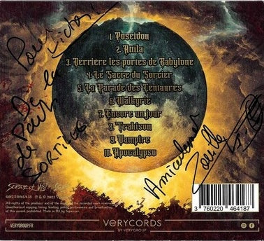 Apocalypso — Sortilège · CD Digipack dédicacé par Christian "Zouille" Augustin · VeryRecords, 2023