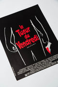 Vendredi 13 - Chapitre 2 — Affichette originale d'exploitation · Steve Miner · Sélection Avoriaz 1982 · CIC, 1981